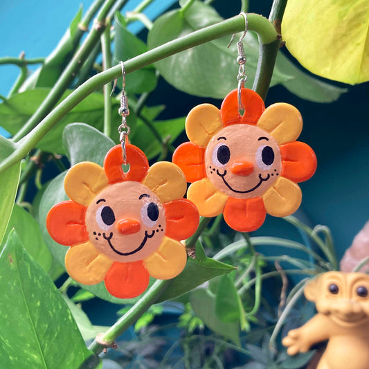 Sunny Flower Earrings
