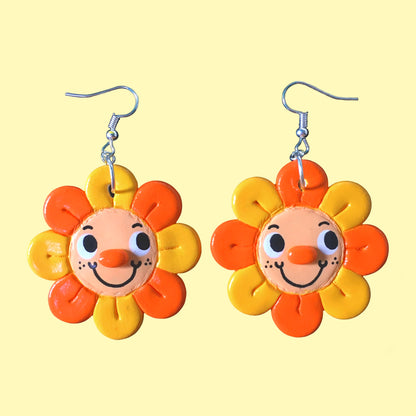 Sunny Flower Earrings